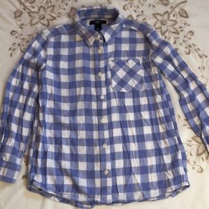 Gap flannel button up shirt